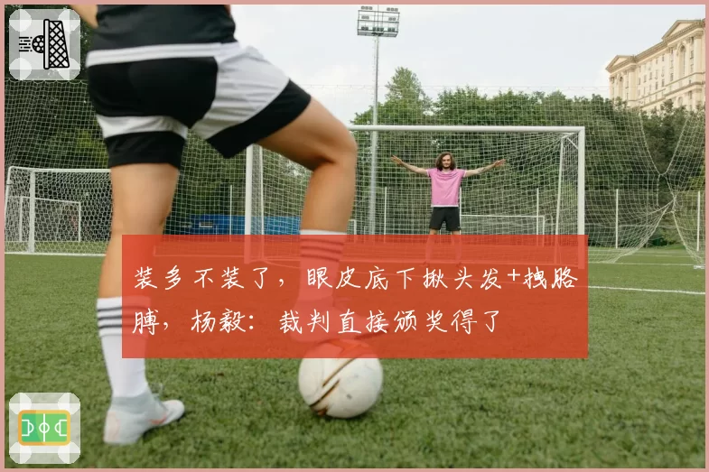 装多不装了，眼皮底下揪头发+拽胳膊，杨毅：裁判直接颁奖得了